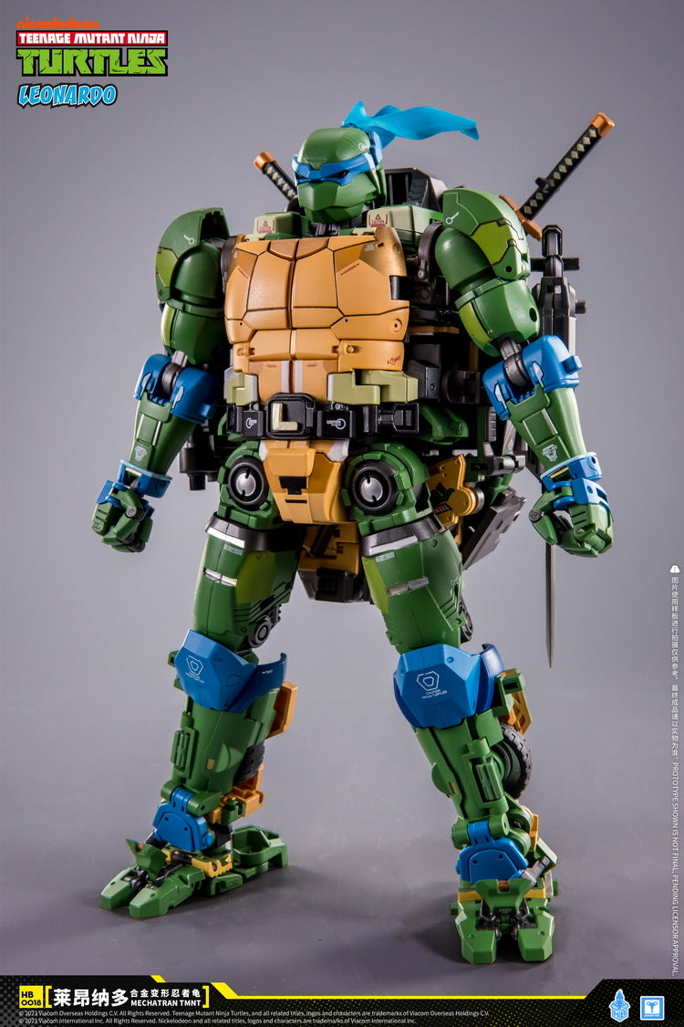 Mecha Transforming TMNT Leonardo - Teenage Mutant Ninja Turtles by Heat Boys