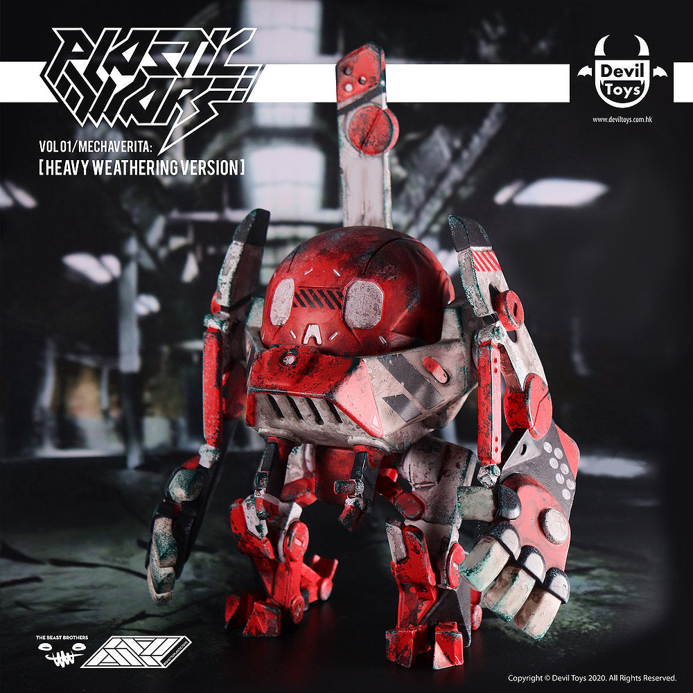 MECHAVERITA 01 [ Heavy Weathering Version ] by The Beast Brothers x Devil Toys