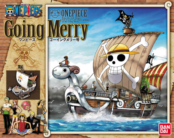 The Going Merry One Piece Sailing Ship Collection by Bandai