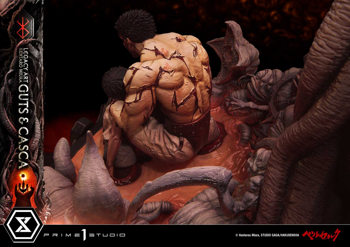 Guts and Casca Prime 1 Studio Legacy Art "Kentaro Miura" Berserk