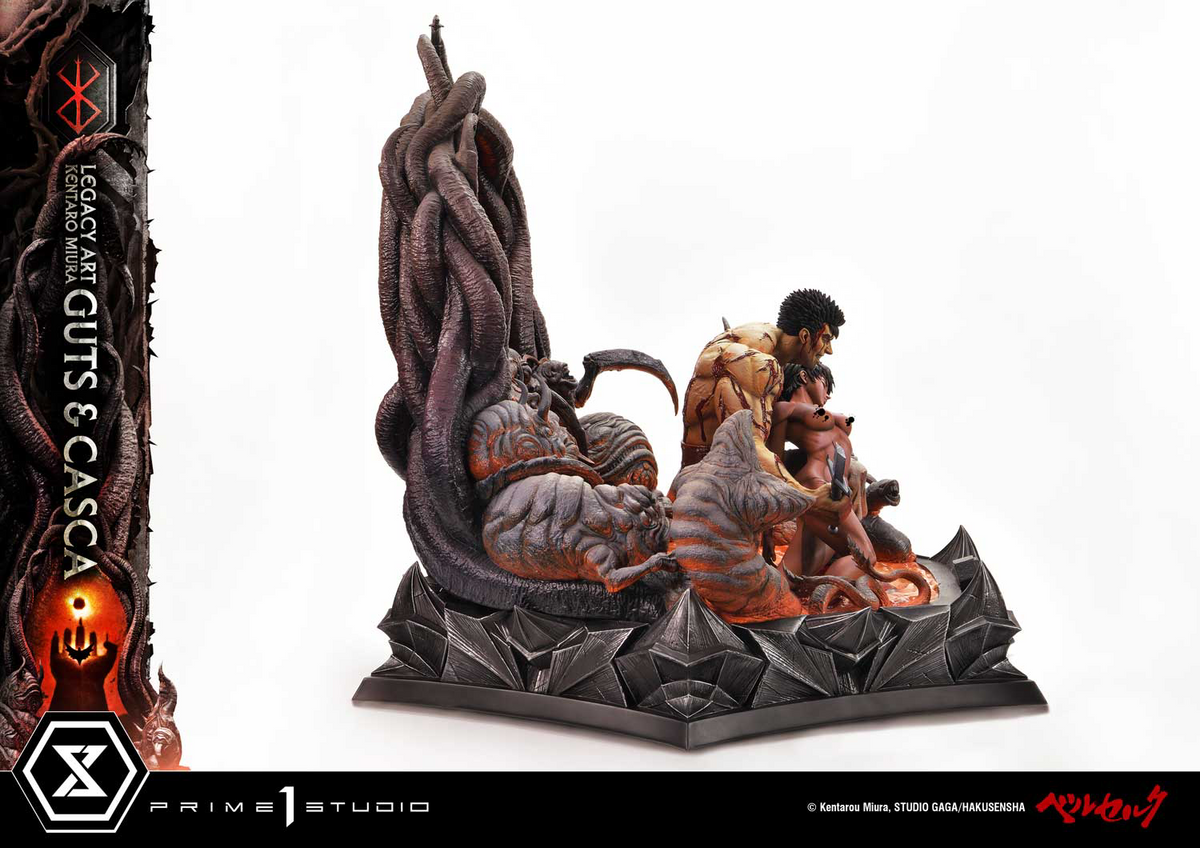 Guts and Casca Prime 1 Studio Legacy Art "Kentaro Miura" Berserk