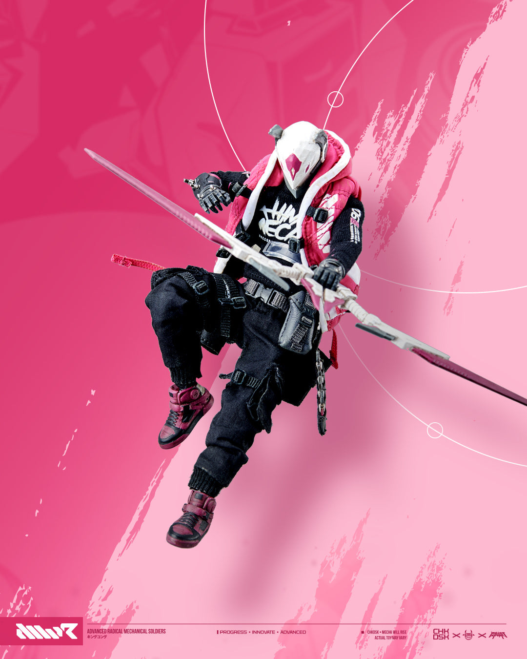 (MWR VOL 2: MAGNUM + FX01 1/12 Scale Figures by CHKDSK x Devil Toys x Quiccs