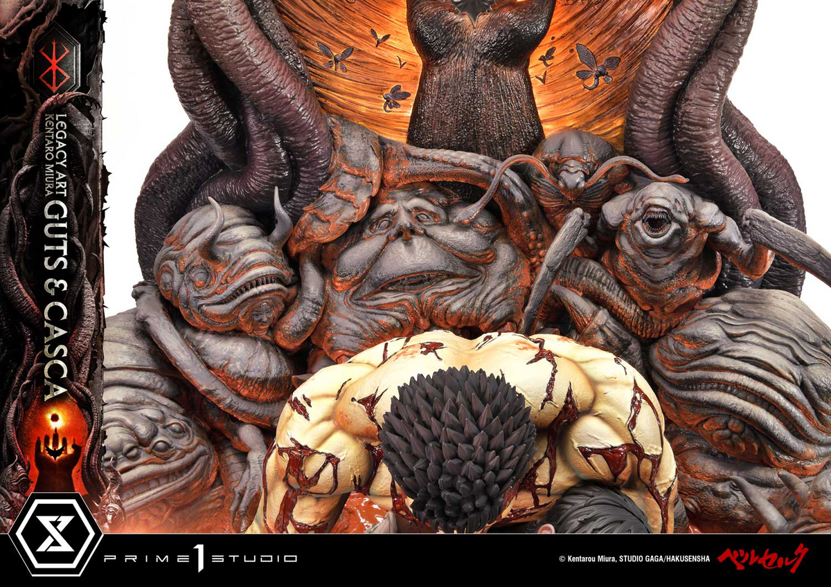 Guts and Casca Prime 1 Studio Legacy Art "Kentaro Miura" Berserk