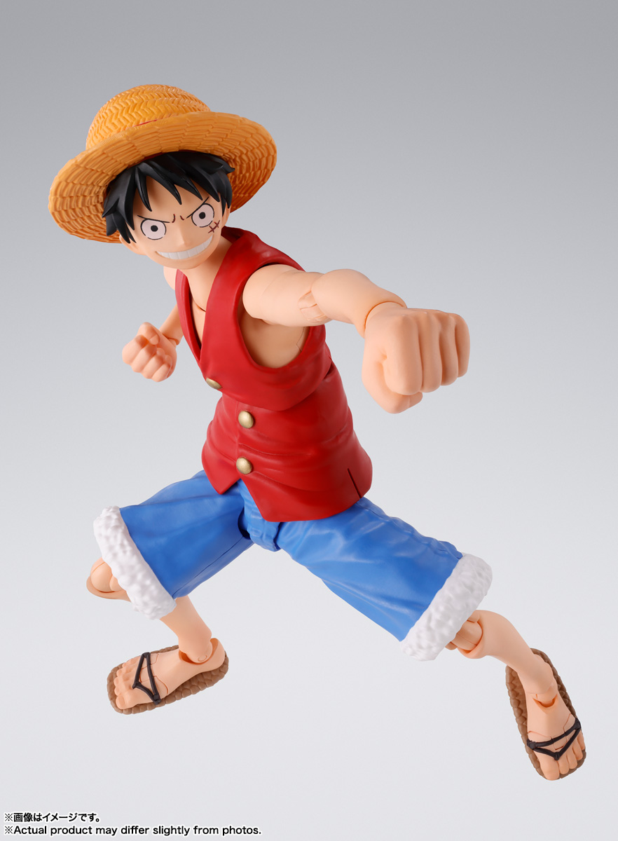 MONKEY.D.LUFFY -ROMANCE DAWN- &quot;ONE PIECE&quot;, TAMASHII NATIONS S.H.Figuarts