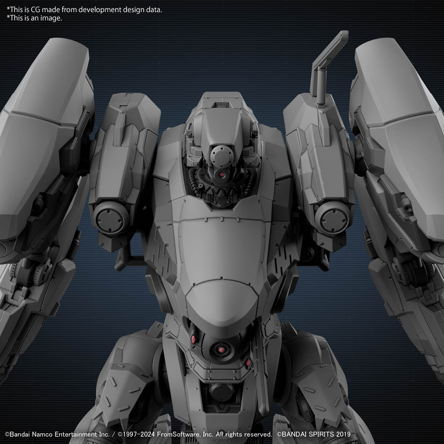 30MM ARMORED CORE Ⅵ FIRES OF RUBICON RaD CC-2000 Orbiter Model Kit