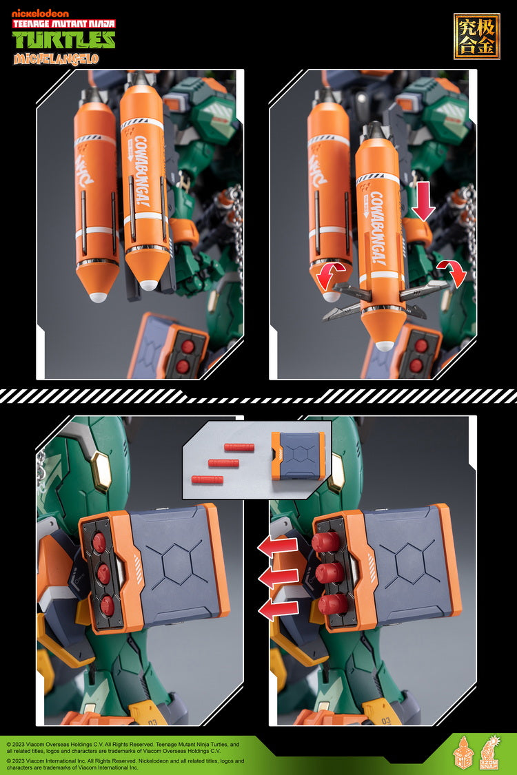 Mecha Michelangelo - Teenage Mutant Ninja Turtles by Heat Boys