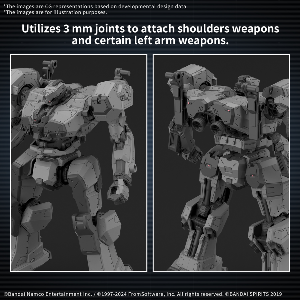 30MM ARMORED CORE Ⅵ FIRES OF RUBICON BALAM INDUSTRIES BD-011 MELANDER