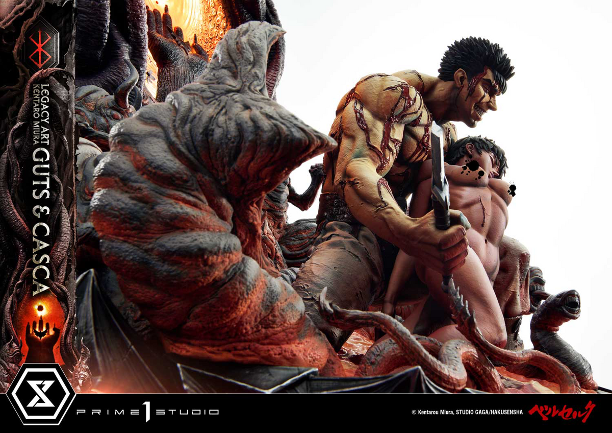 Guts and Casca Prime 1 Studio Legacy Art "Kentaro Miura" Berserk