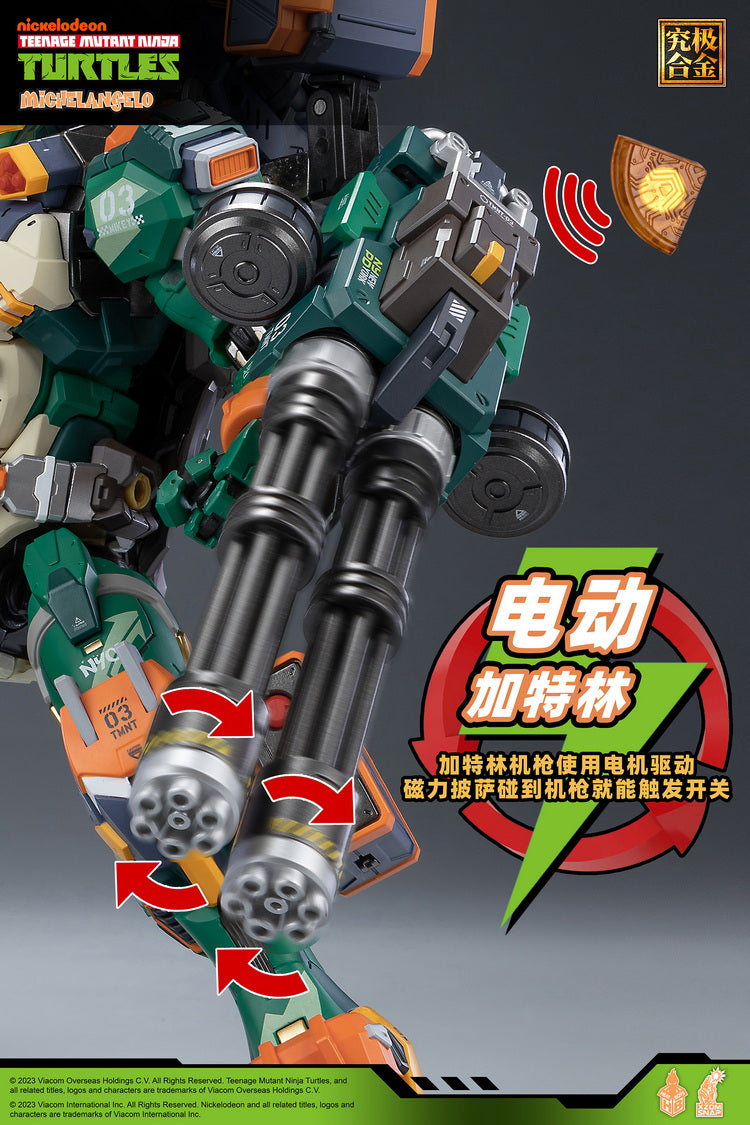 Mecha Michelangelo - Teenage Mutant Ninja Turtles by Heat Boys