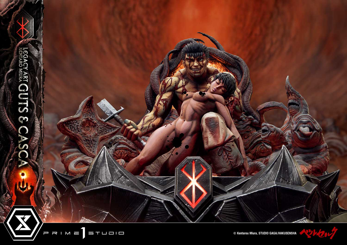 Guts and Casca Prime 1 Studio Legacy Art "Kentaro Miura" Berserk