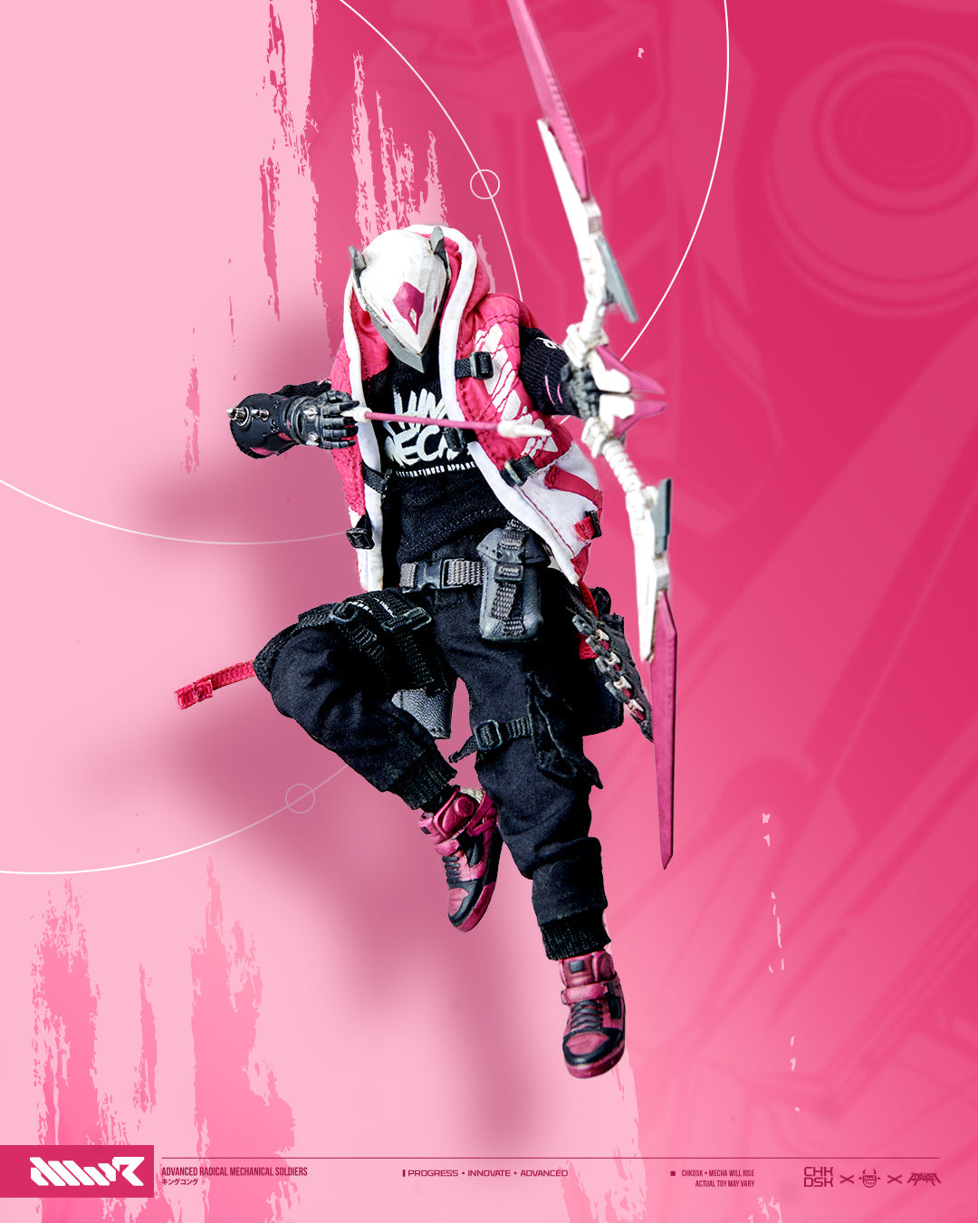 (MWR VOL 2: MAGNUM + FX01 1/12 Scale Figures by CHKDSK x Devil Toys x Quiccs