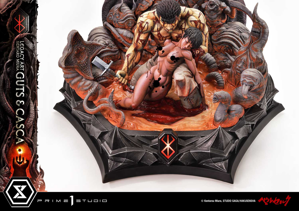 Guts and Casca Prime 1 Studio Legacy Art "Kentaro Miura" Berserk