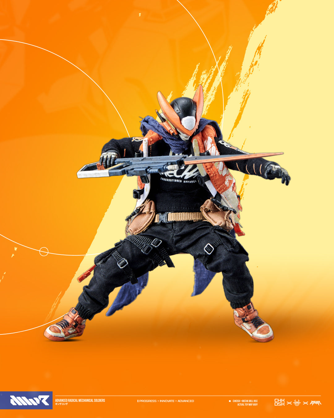 (MWR VOL 2: MAGNUM + FX01 1/12 Scale Figures by CHKDSK x Devil Toys x Quiccs