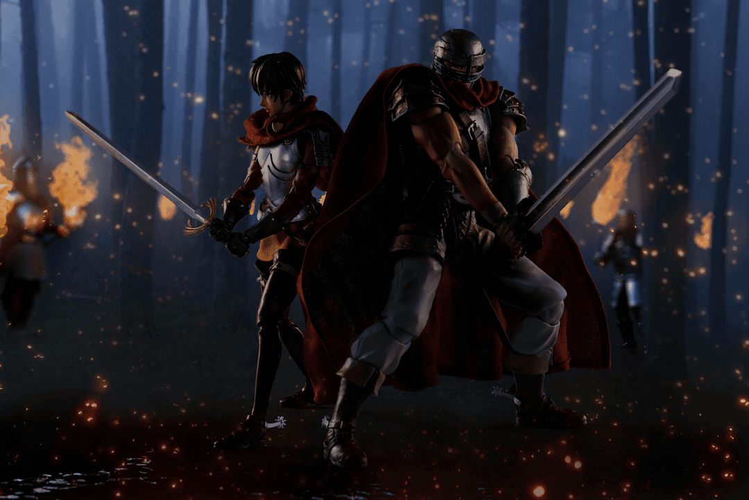 CASCA (THE BAND OF THE HAWK) BERSERK, TAMASHII NATIONS S.H.Figuarts