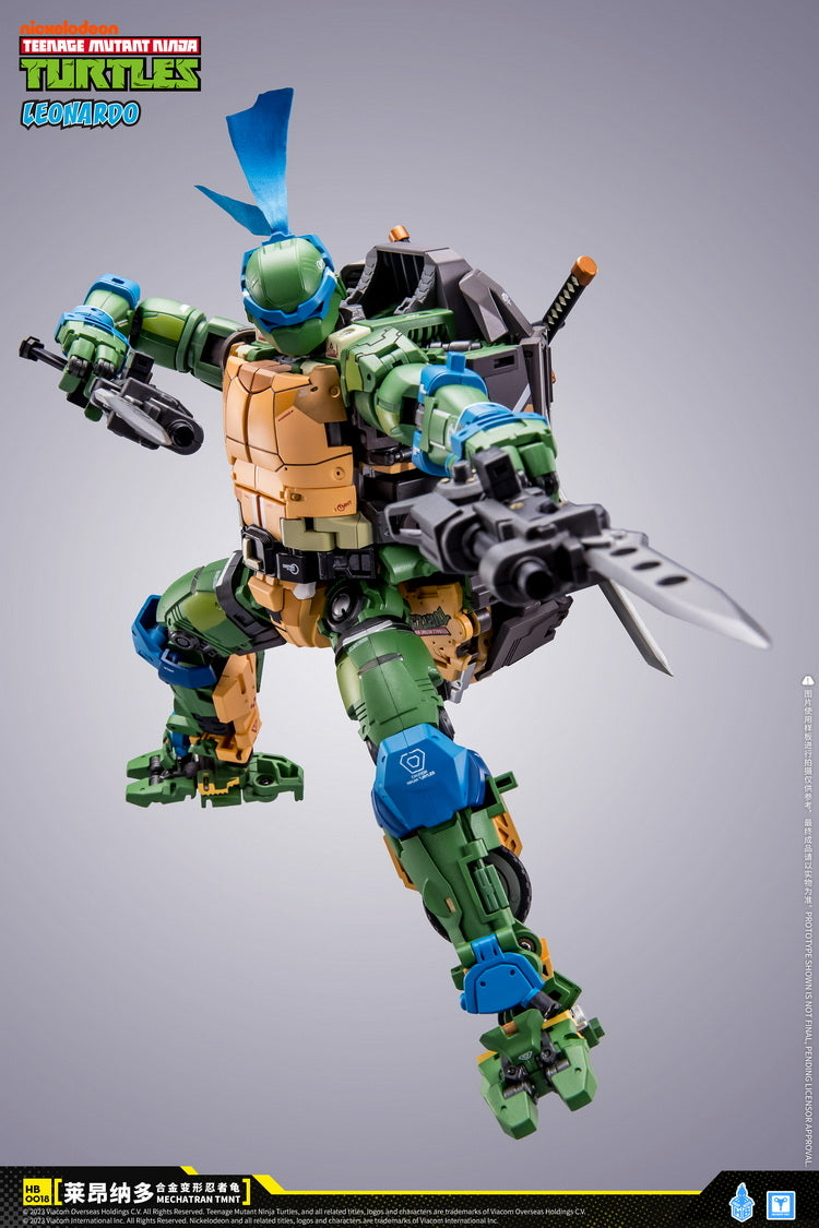 Mecha Transforming TMNT Leonardo - Teenage Mutant Ninja Turtles by Heat Boys