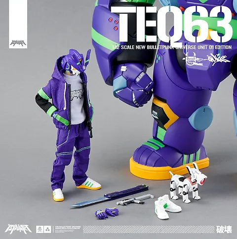 1:12 TEQ63 UNIT_01 Figure by Quiccs x Devil Toys