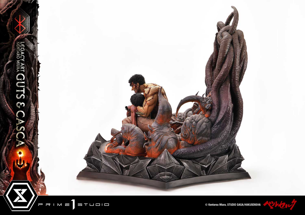 Guts and Casca Prime 1 Studio Legacy Art "Kentaro Miura" Berserk