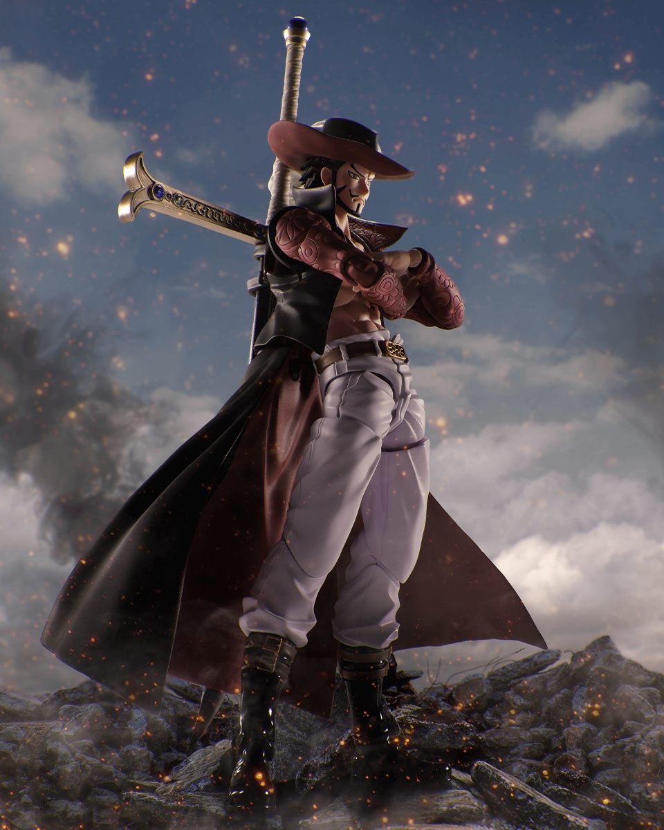 DRACULE.MIHAWK -HAWKEYE- (P-Bandai Exclusive) "ONE PIECE", TAMASHII NATIONS S.H.Figuarts