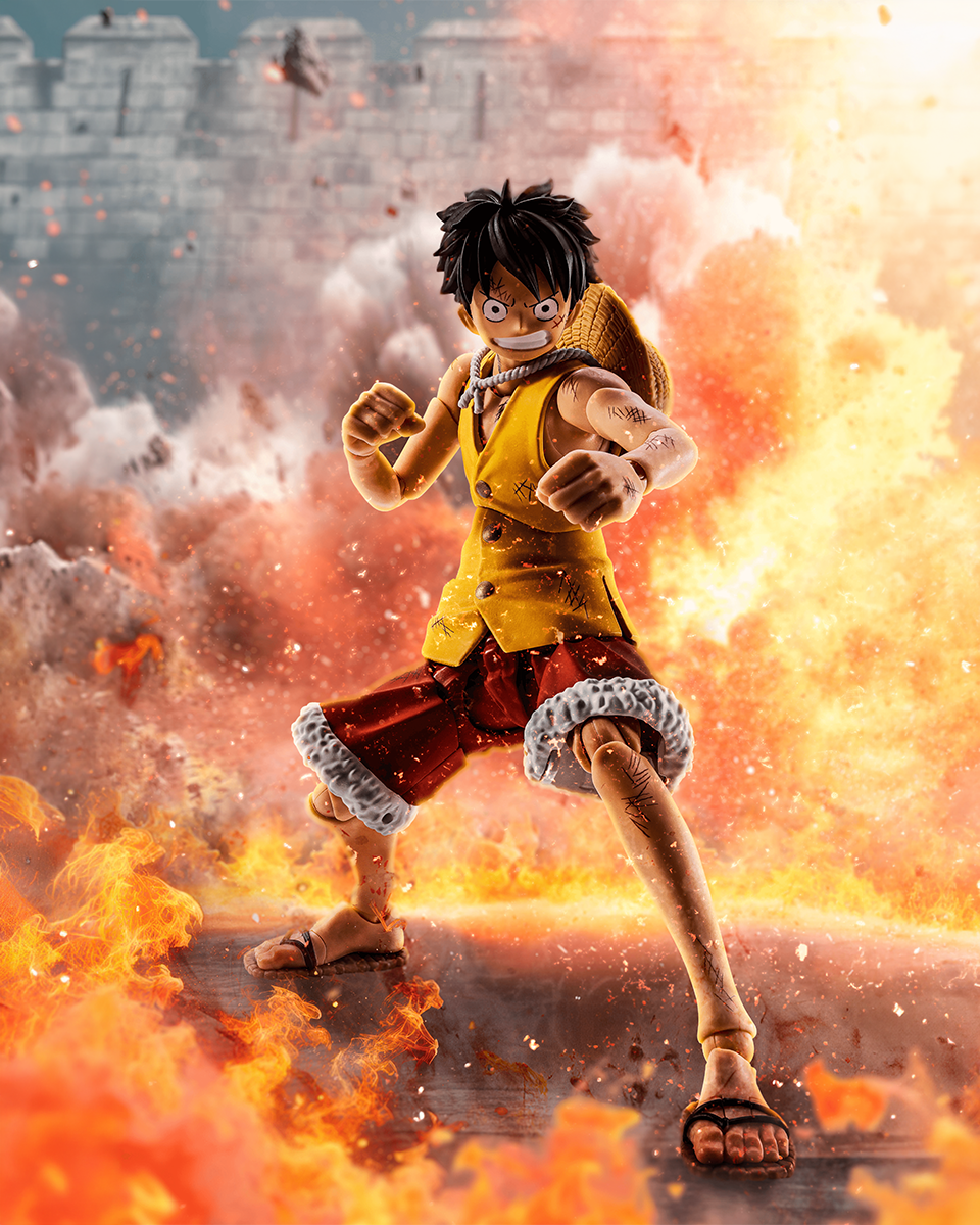 MONKEY D LUFFY -Summit War of Marineford- "ONE PIECE", TAMASHII NATIONS S.H.Figuarts