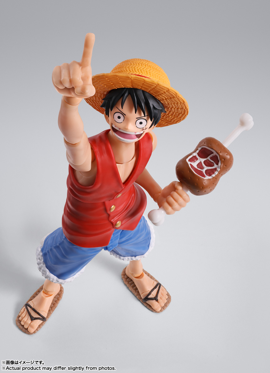 MONKEY.D.LUFFY -ROMANCE DAWN- &quot;ONE PIECE&quot;, TAMASHII NATIONS S.H.Figuarts
