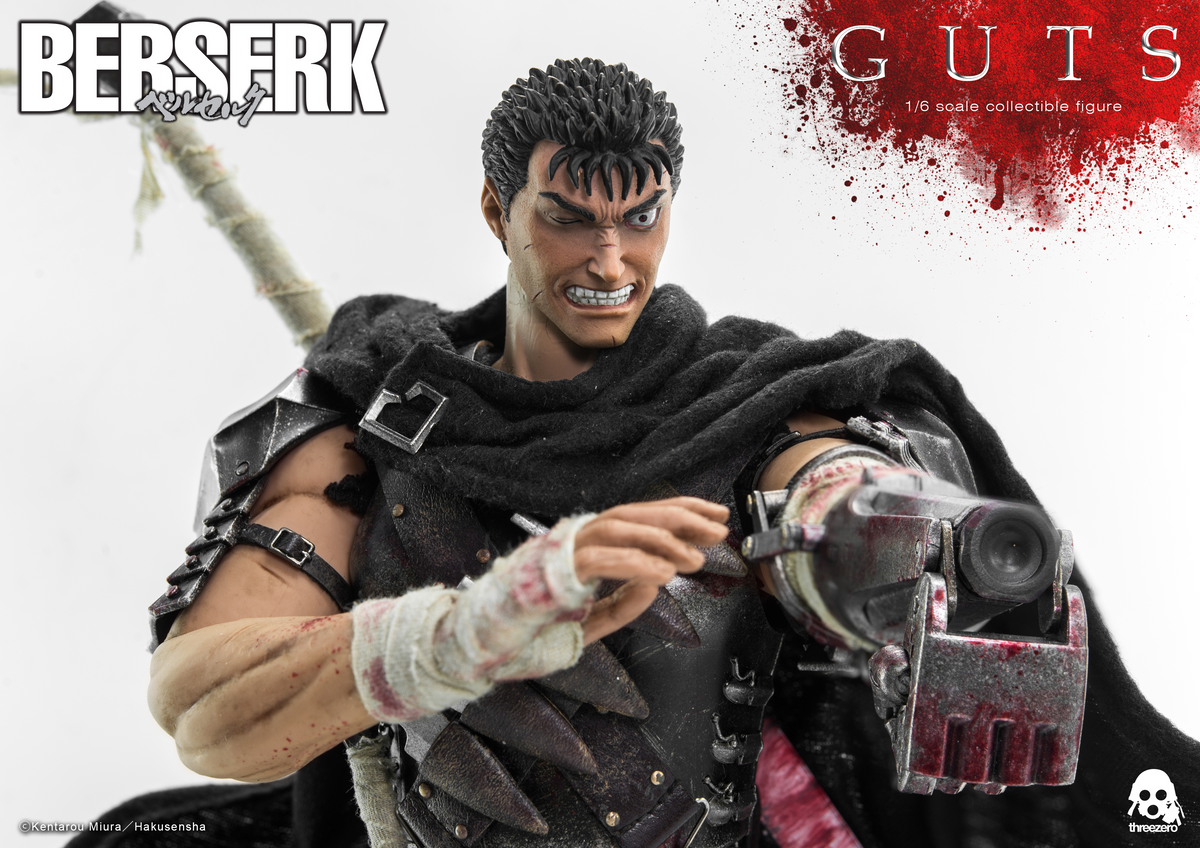 Berserk Guts The Black Swordsman 1/6 Scale Figure by Three Zero