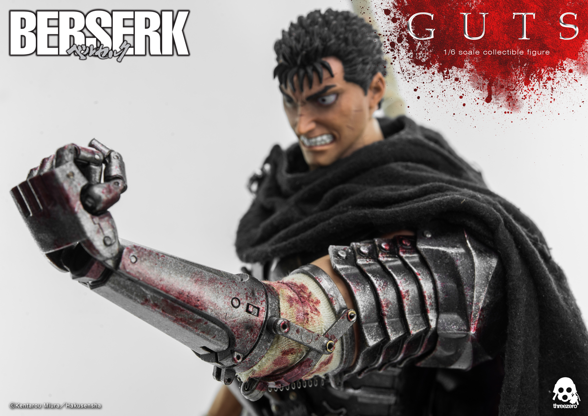 Berserk Guts The Black Swordsman 1/6 Scale Figure by Three Zero