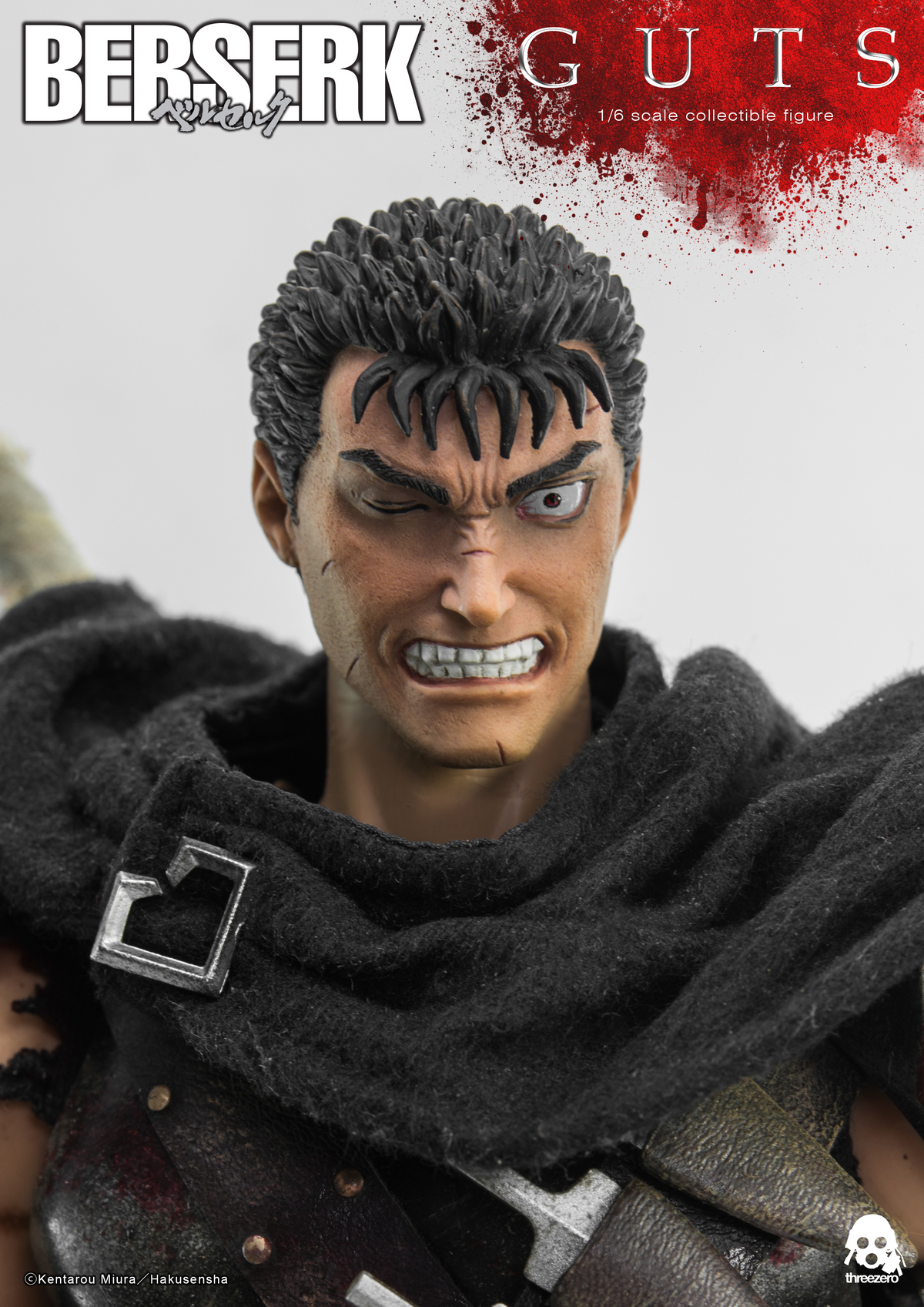 Berserk Guts The Black Swordsman 1/6 Scale Figure by Three Zero