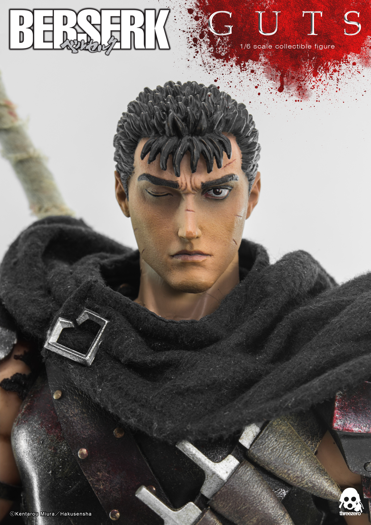 Berserk Guts The Black Swordsman 1/6 Scale Figure by Three Zero