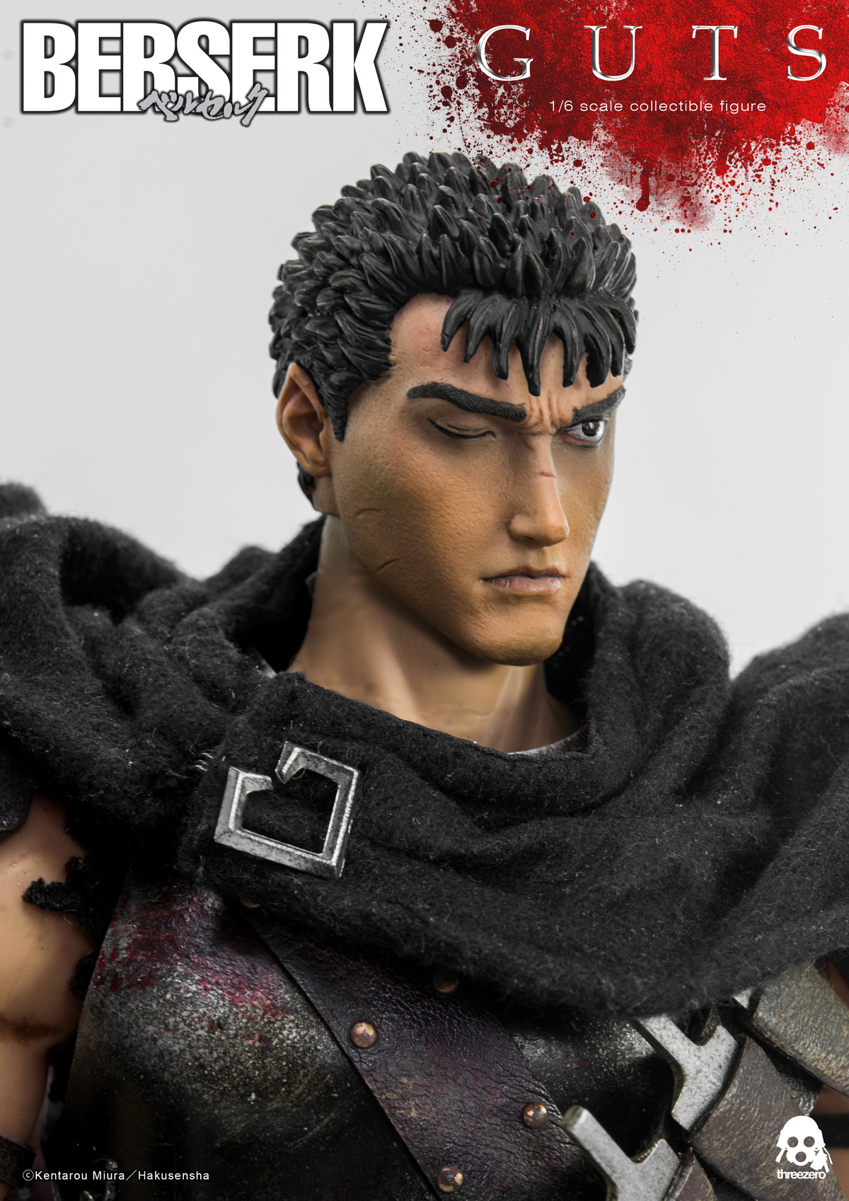 Berserk Guts The Black Swordsman 1/6 Scale Figure by Three Zero