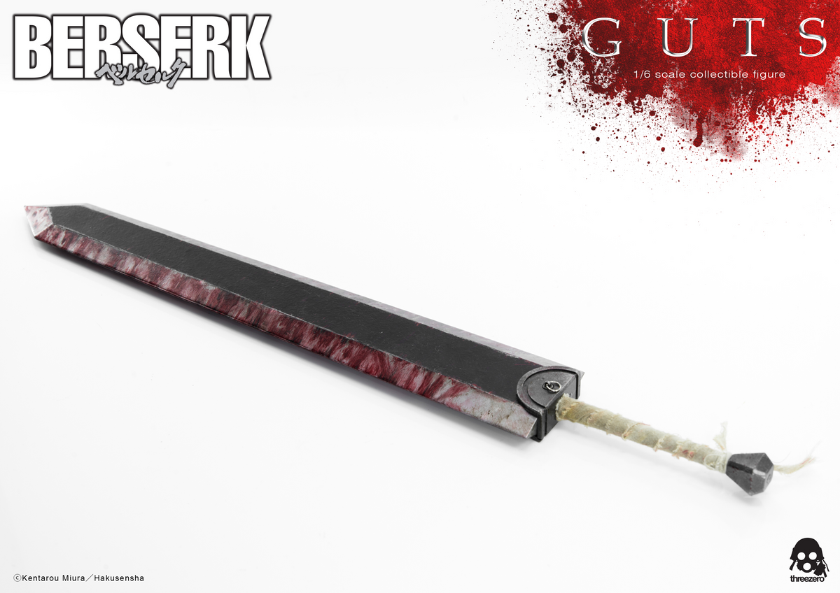 Berserk Guts The Black Swordsman 1/6 Scale Figure by Three Zero