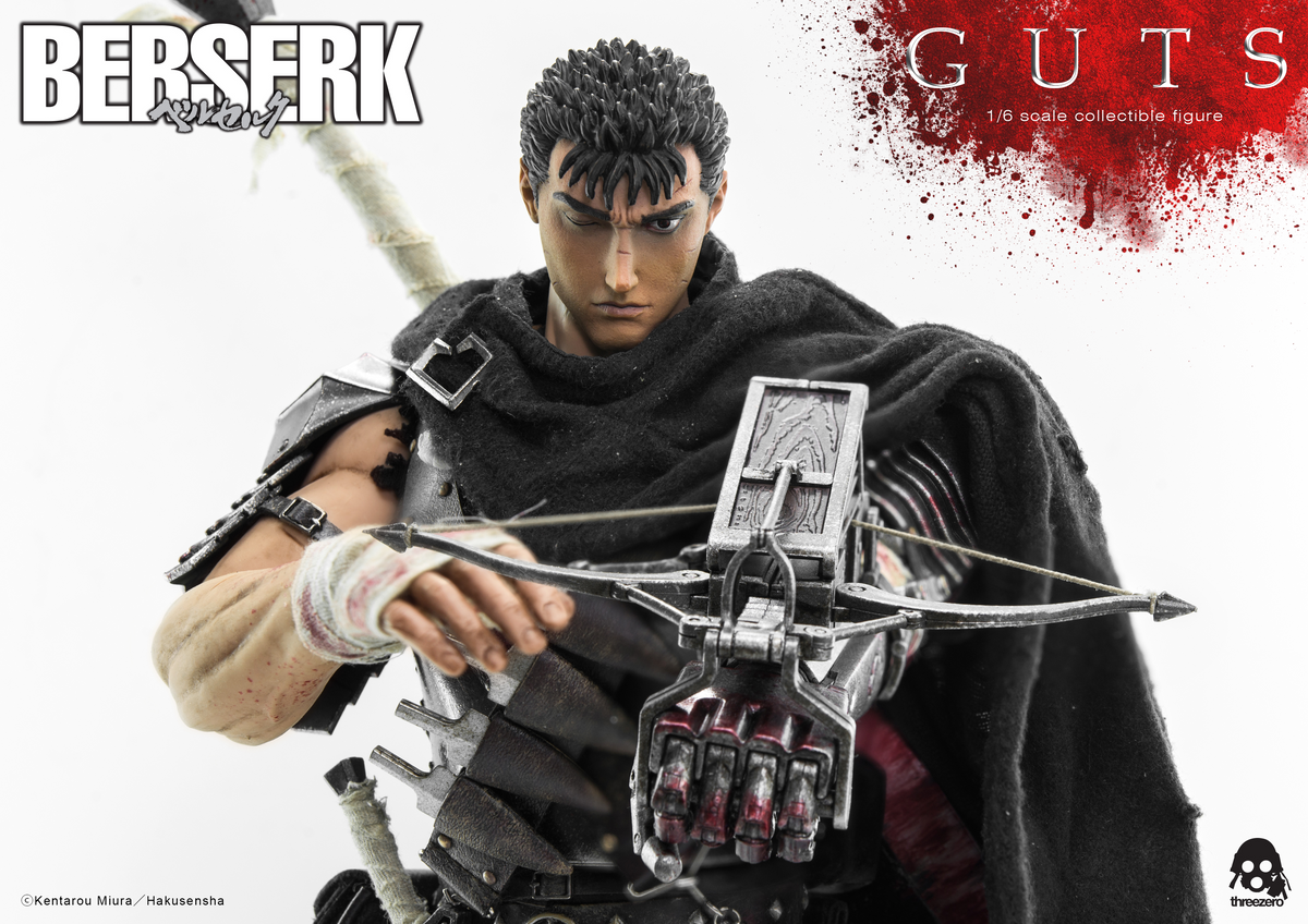 Berserk Guts The Black Swordsman 1/6 Scale Figure by Three Zero