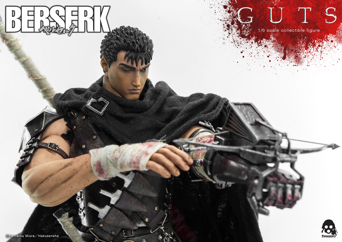 Berserk Guts The Black Swordsman 1/6 Scale Figure by Three Zero
