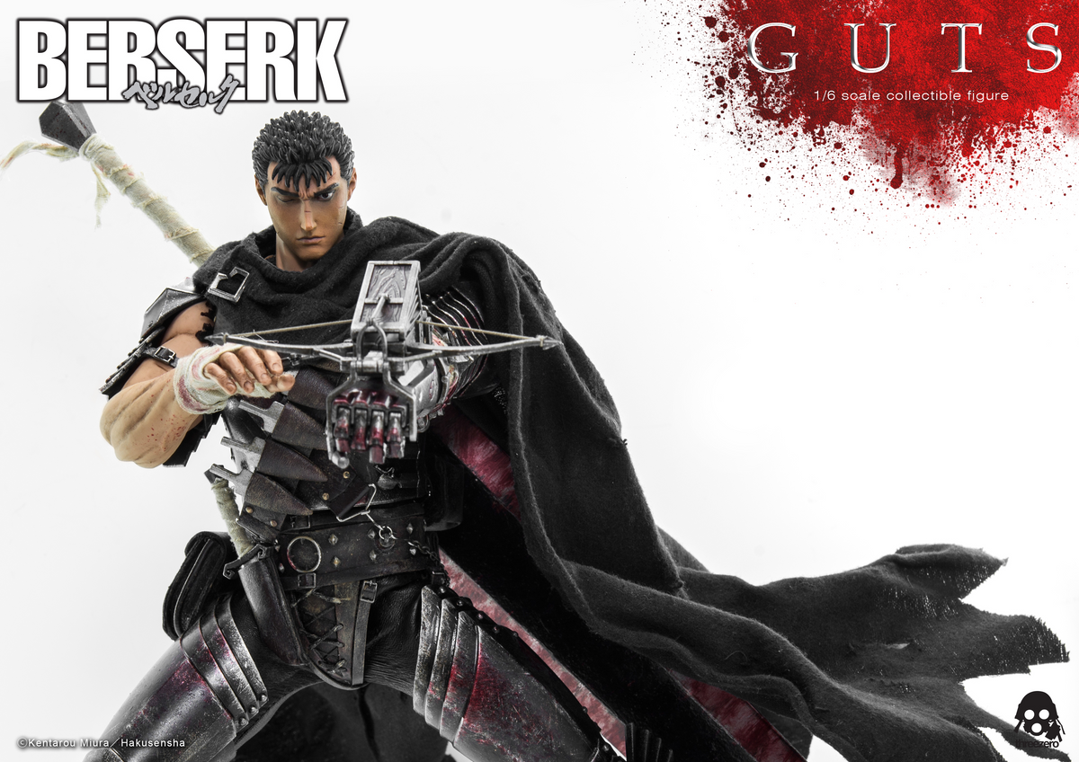 Berserk Guts The Black Swordsman 1/6 Scale Figure by Three Zero
