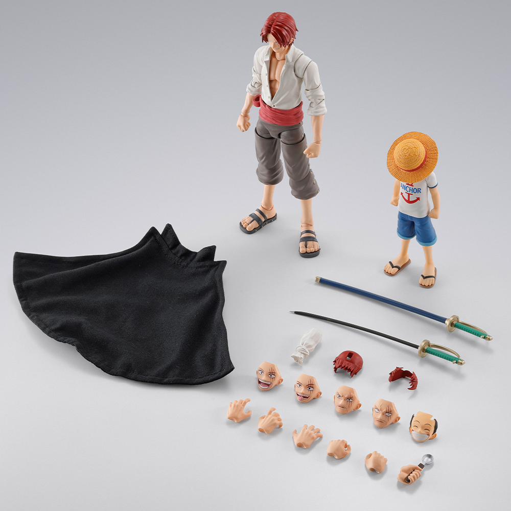 SHANKS＆MONKEY.D.LUFFY - CHILDHOOD &quot;ONE PIECE&quot;, TAMASHII NATIONS S.H.Figuarts (Copy)