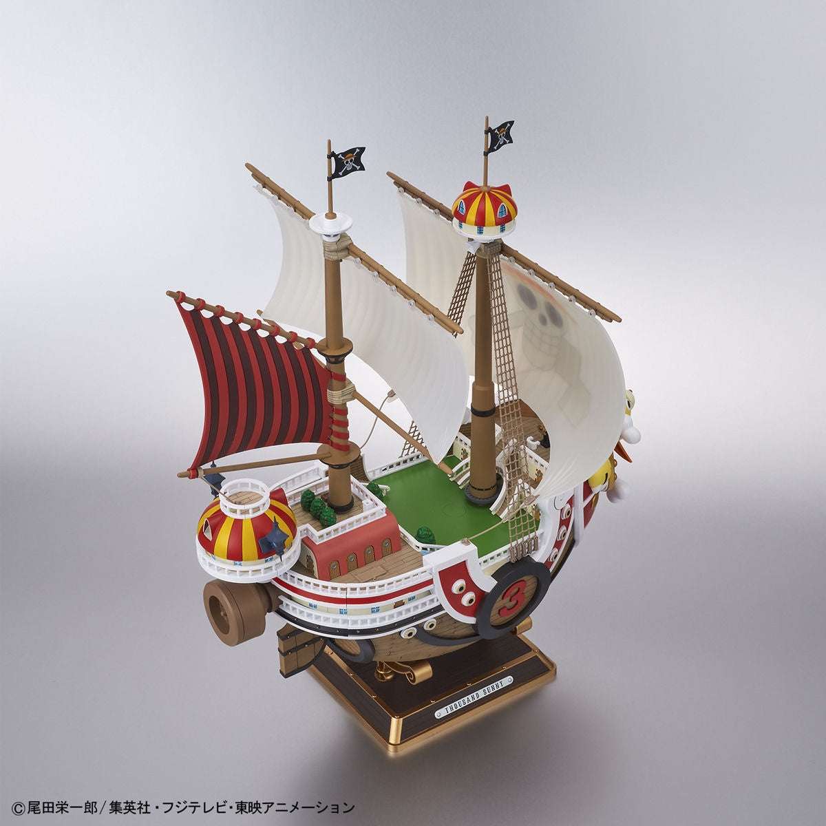 The Thousand Sunny Kit (Wano Version) One Piece Sailing Ship Collection by Bandai