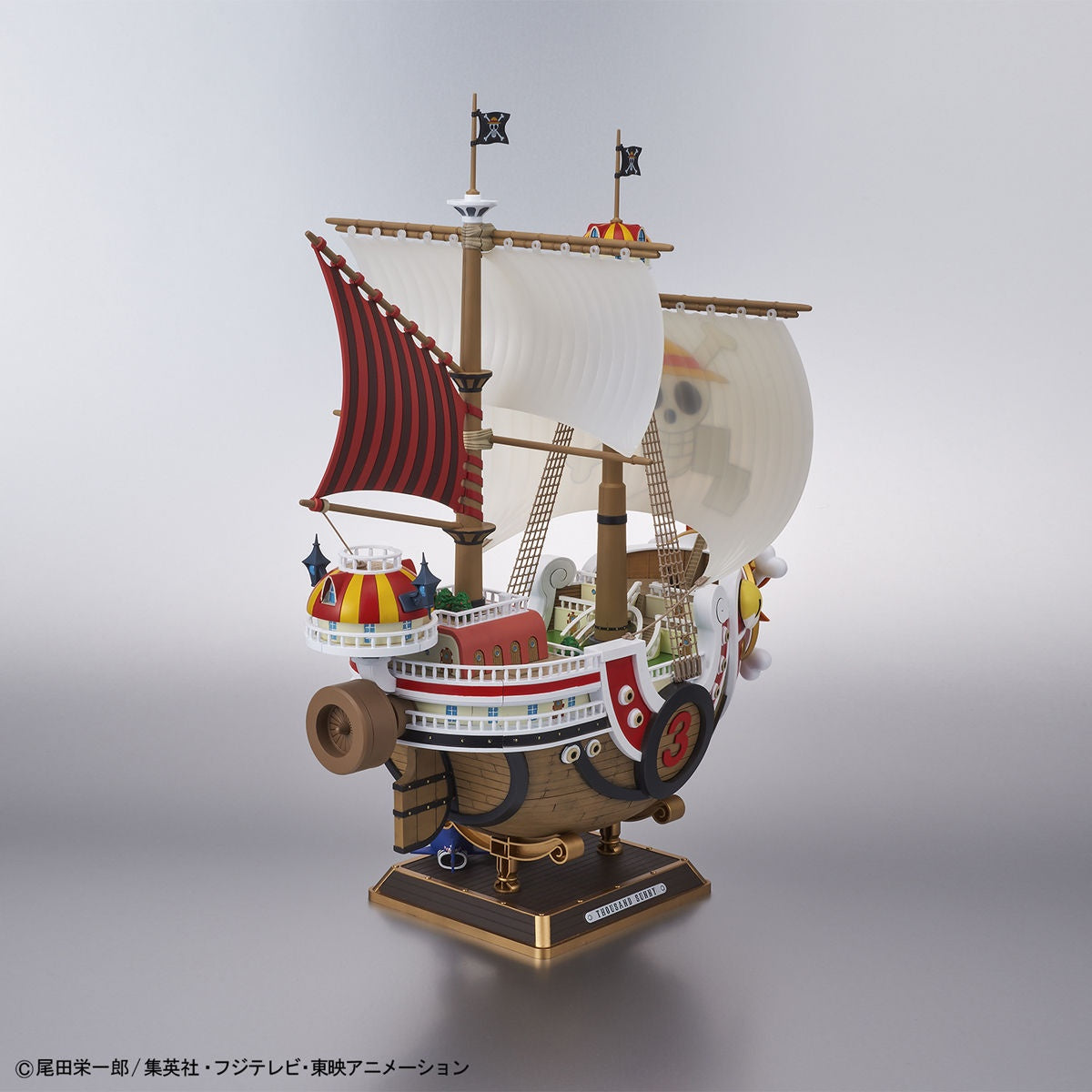 The Thousand Sunny Kit (Wano Version) One Piece Sailing Ship Collection by Bandai