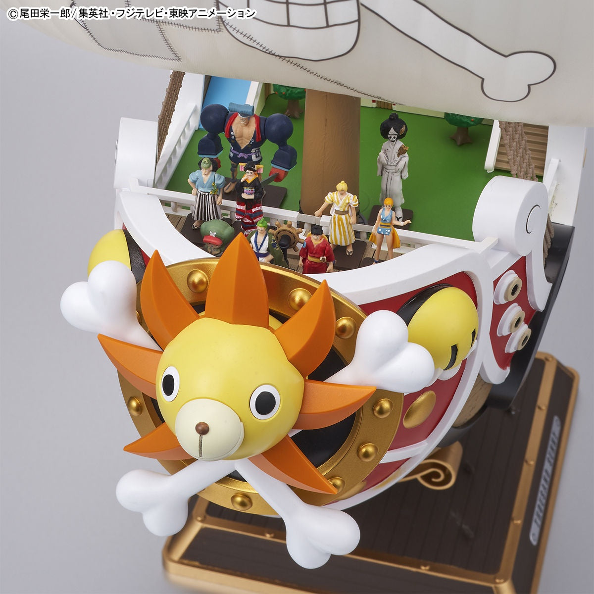 The Thousand Sunny Kit (Wano Version) One Piece Sailing Ship Collection by Bandai