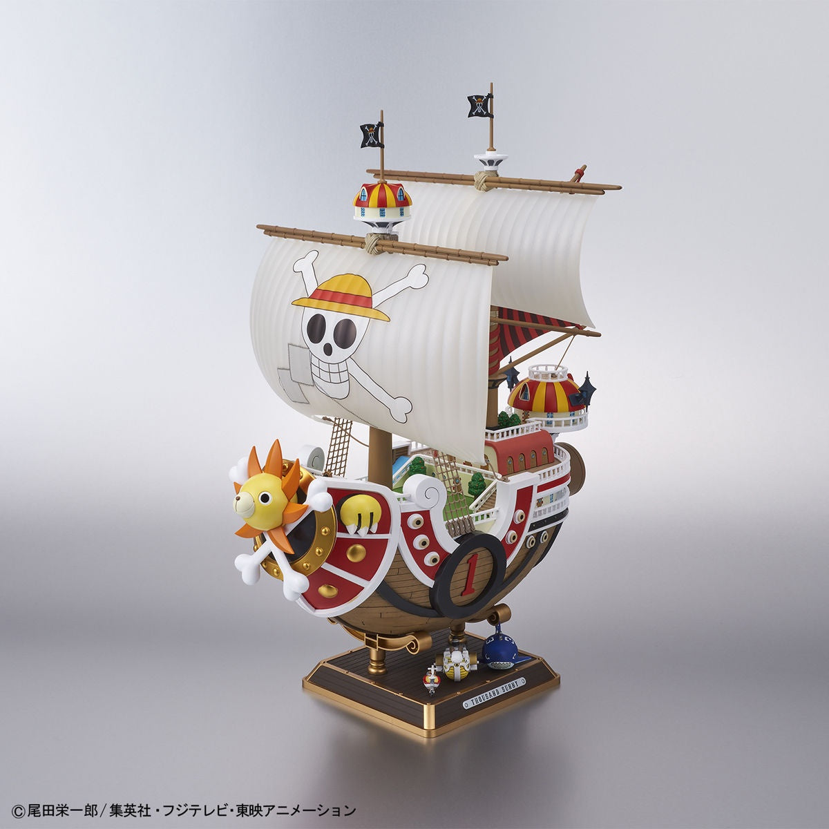 The Thousand Sunny Kit (Wano Version) One Piece Sailing Ship Collection by Bandai