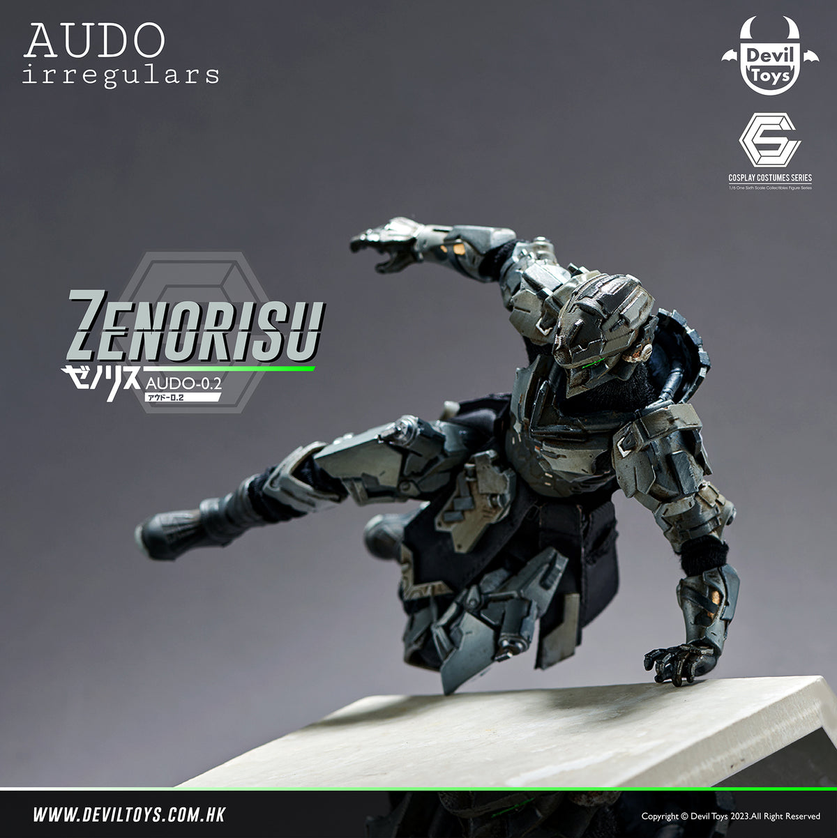 [AUDOirregulars] --"Zenorisu" 1:12 collectible Figure by Devil Toys