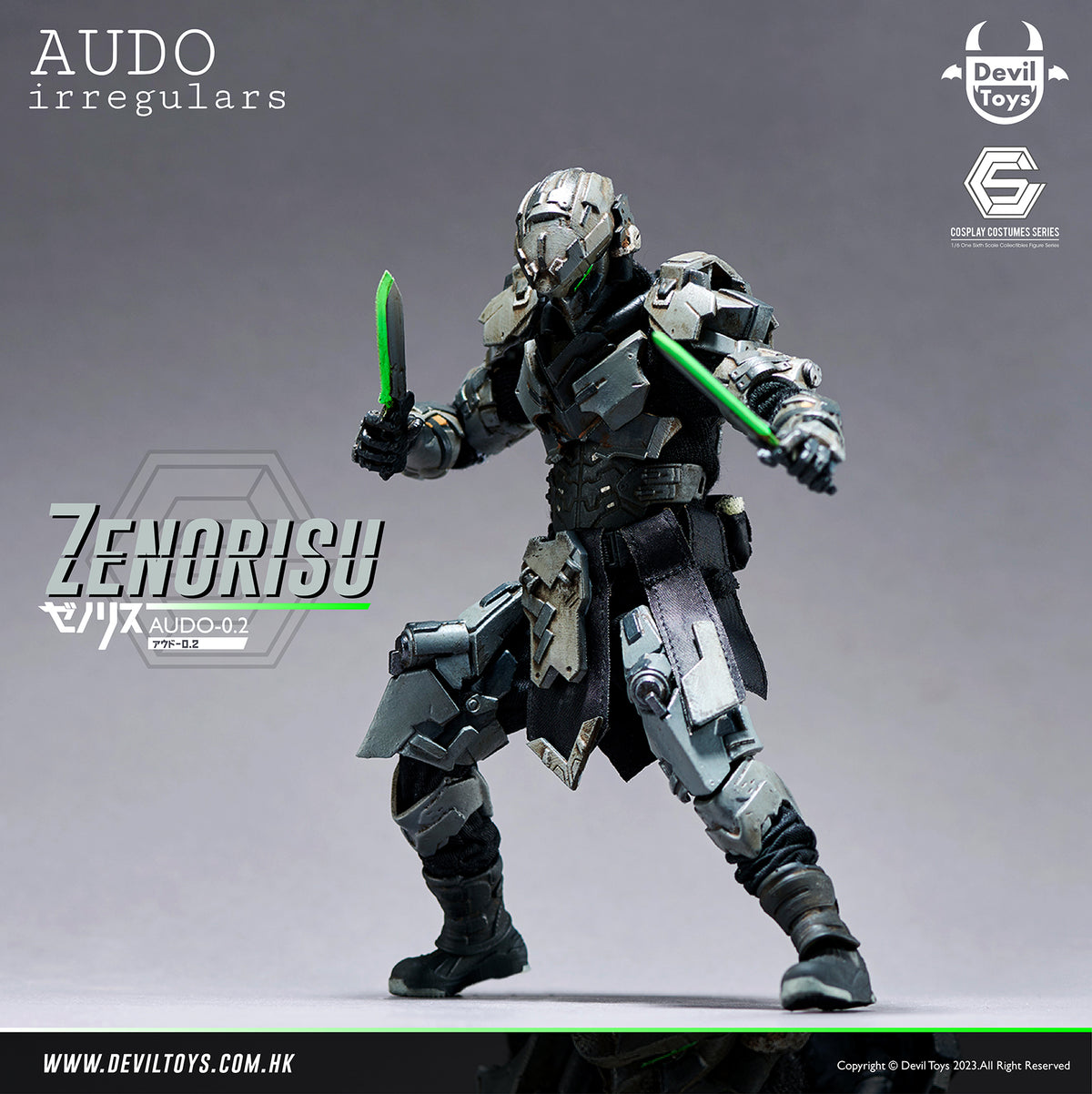 [AUDOirregulars] --"Zenorisu" 1:12 collectible Figure by Devil Toys