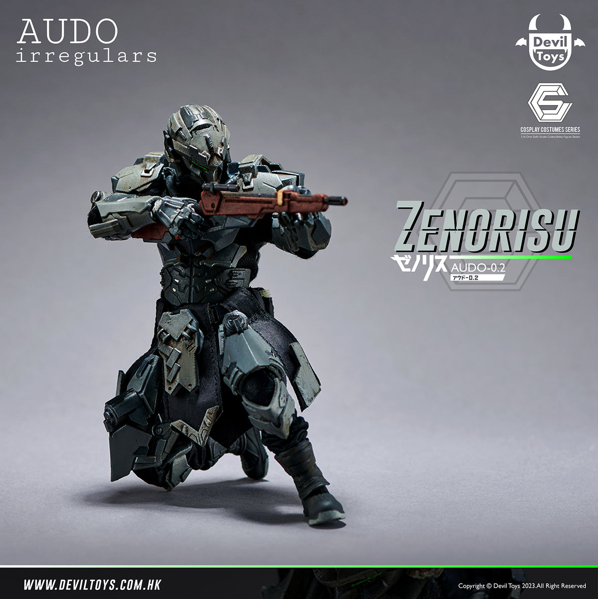 [AUDOirregulars] --"Zenorisu" 1:12 collectible Figure by Devil Toys