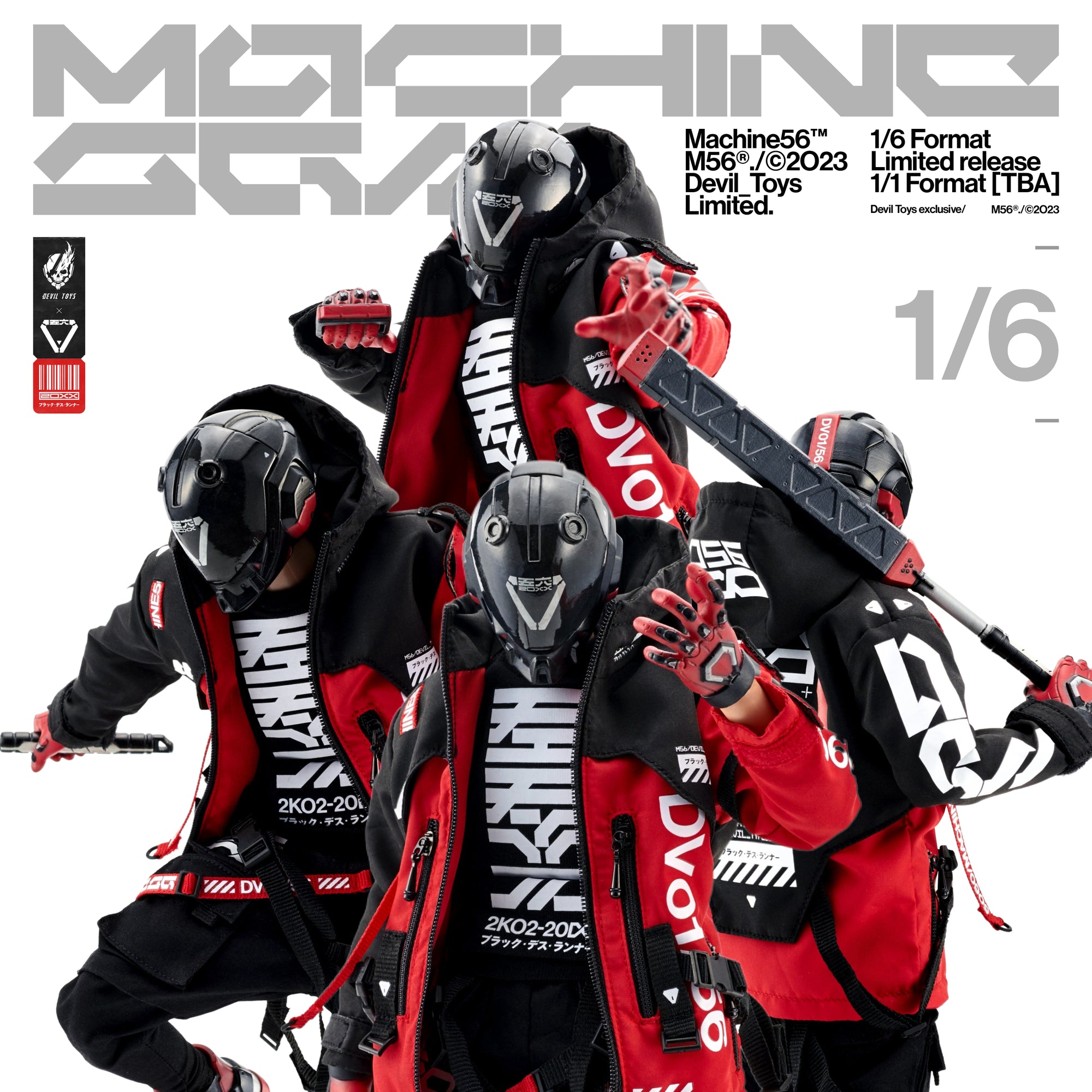 REX/G6[DV_TYPE-1A] 1/6 collectible Figure by Machine56 x Devil Toys