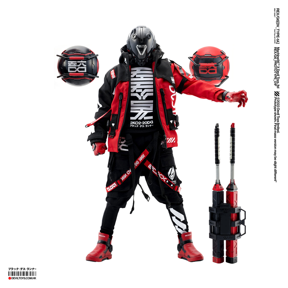 REX/G6[DV_TYPE-1A] 1/6 collectible Figure by Machine56 x Devil Toys