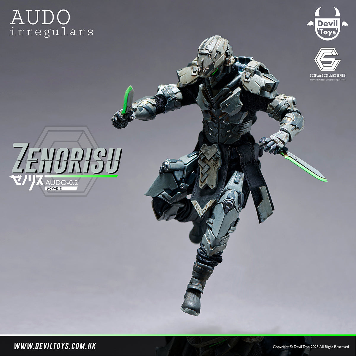 [AUDOirregulars] --"Zenorisu" 1:12 collectible Figure by Devil Toys