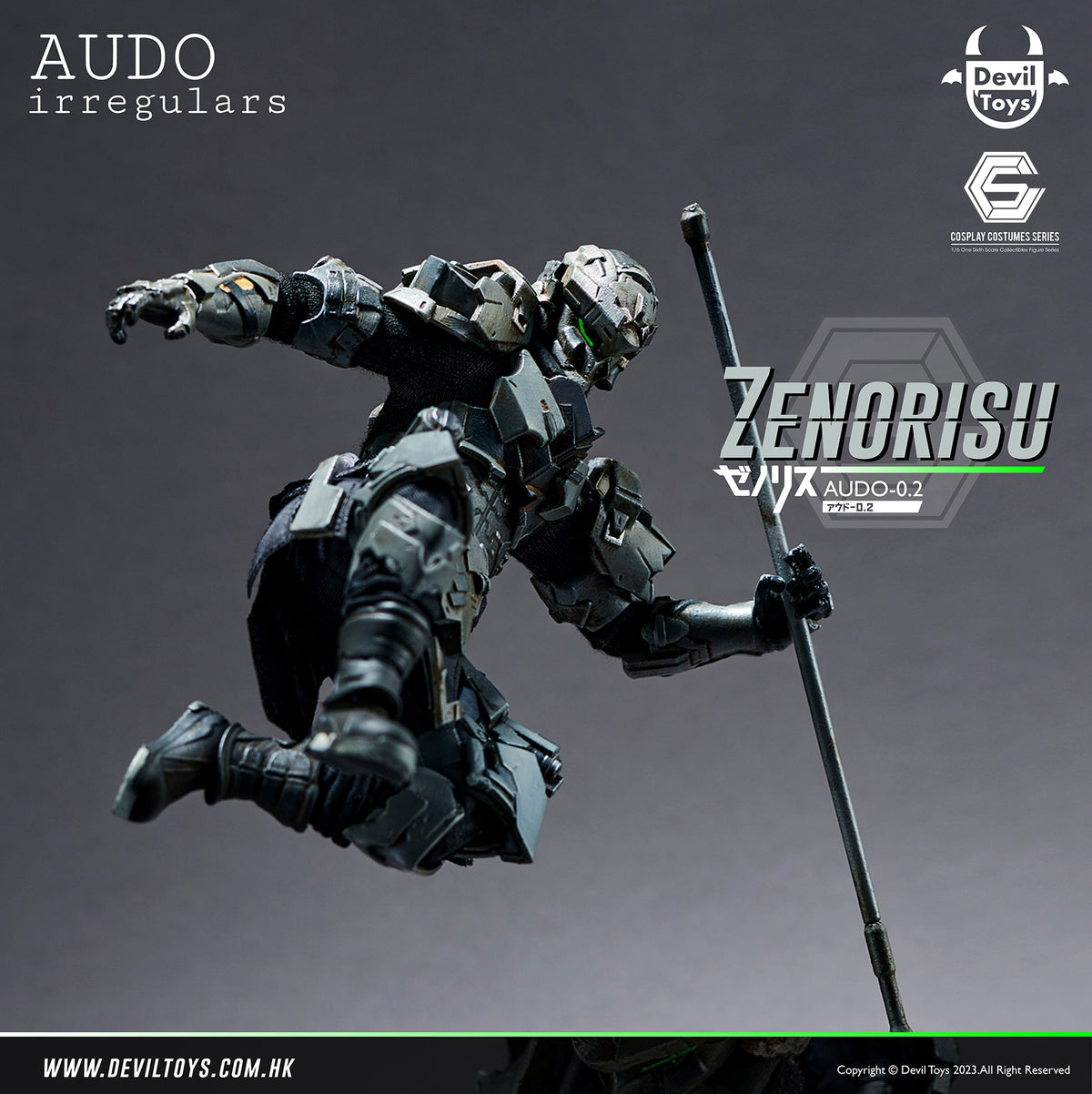[AUDOirregulars] --"Zenorisu" 1:12 collectible Figure by Devil Toys