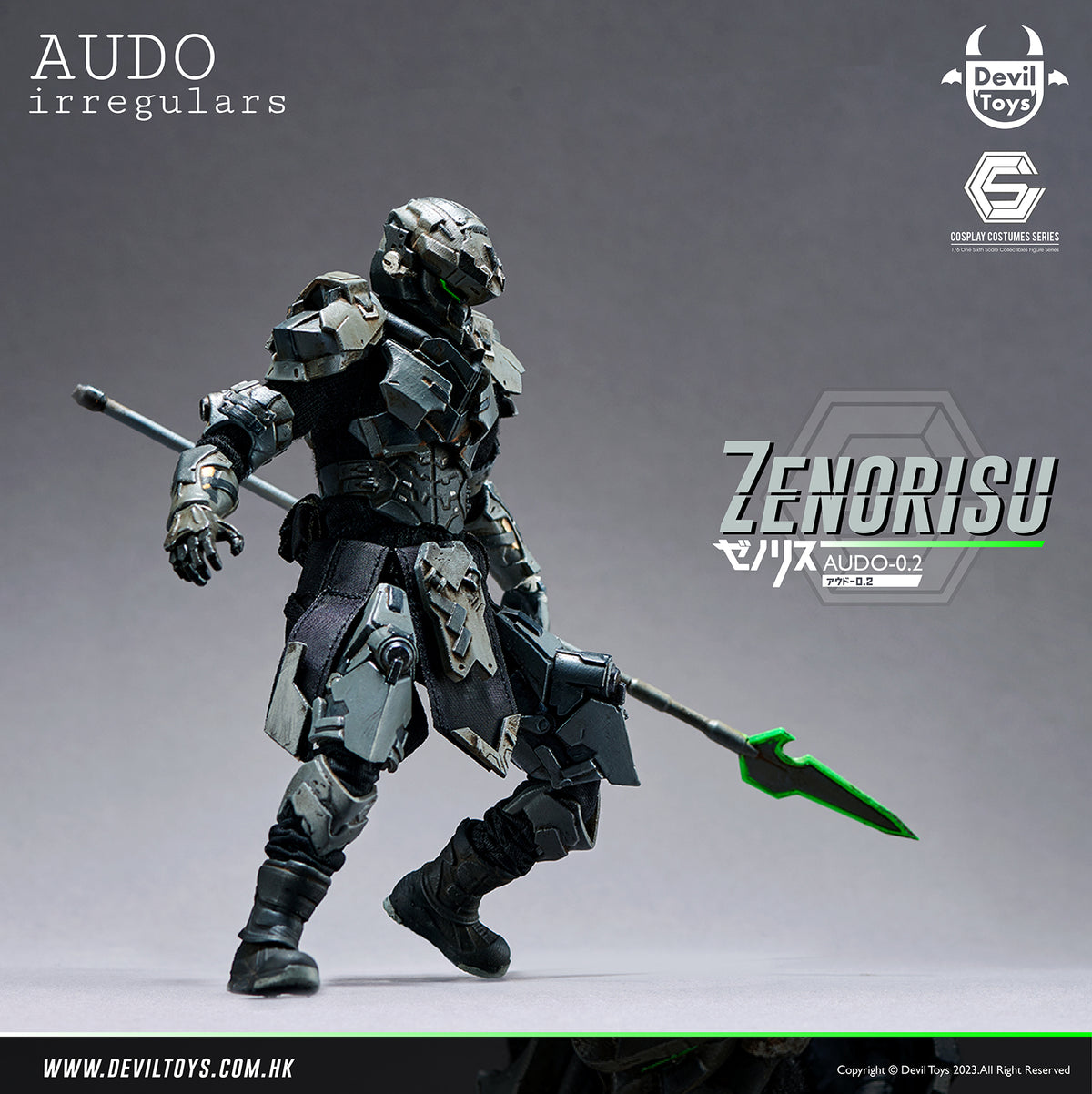 [AUDOirregulars] --"Zenorisu" 1:12 collectible Figure by Devil Toys