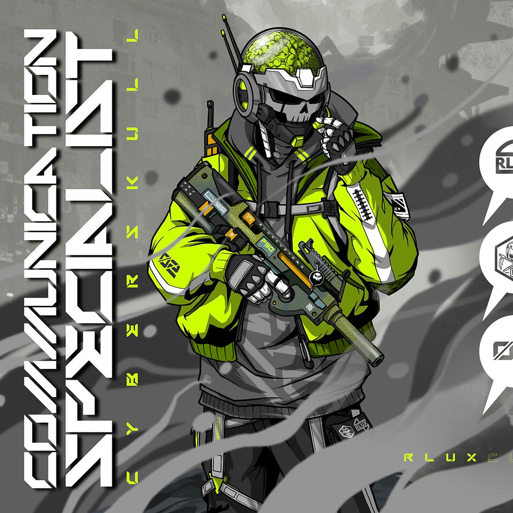 Cyberskull Comms Spec by  RLUX CUSTOMS