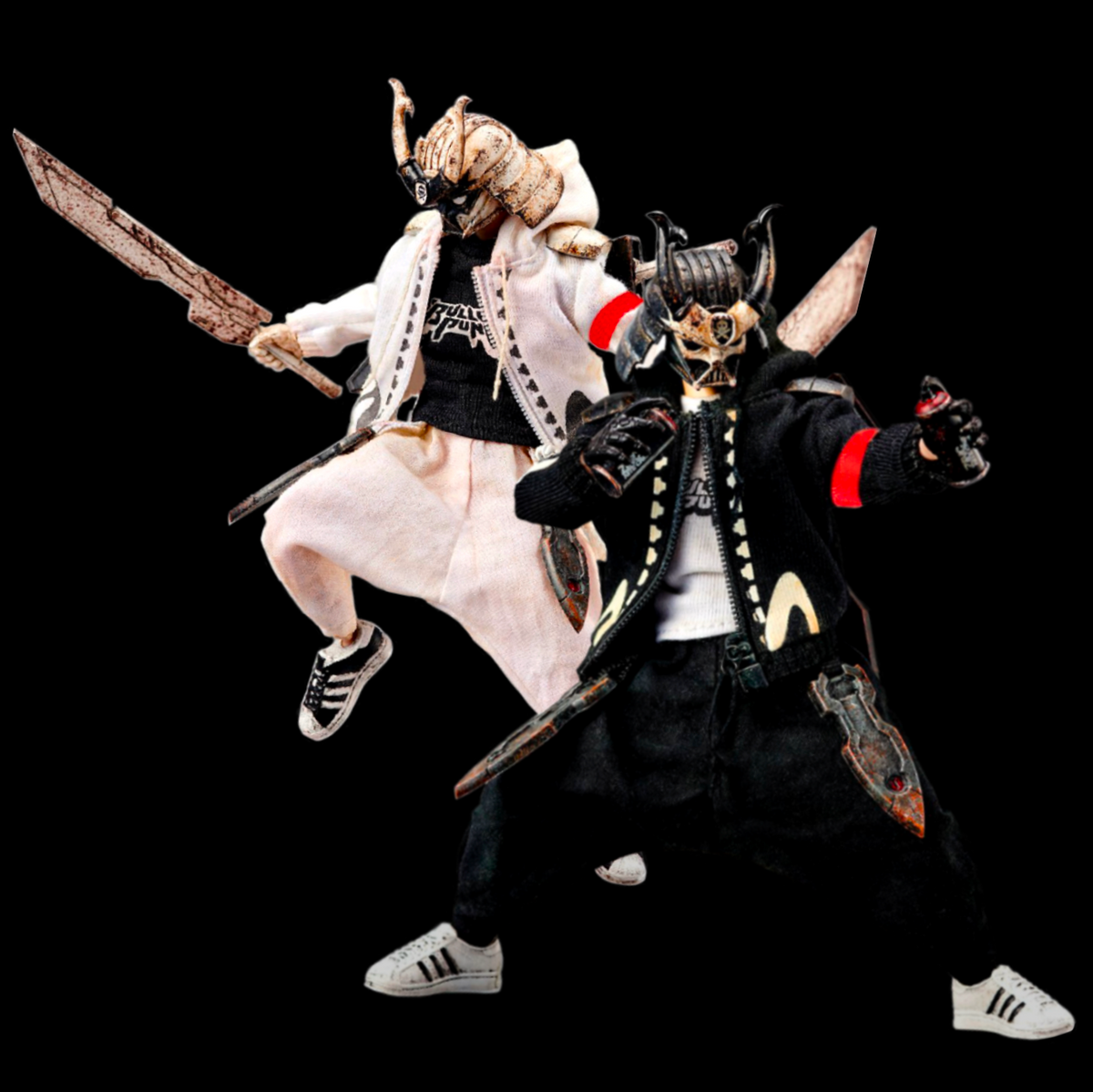 "THE GHOST OF KUROSAWA" 1:12  Action Figures Devil Toys x FLABSLAB x Quiccs