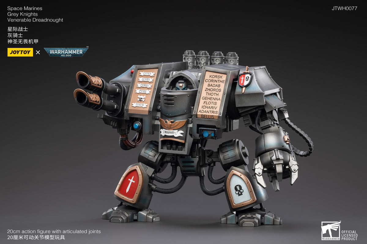 Warhammer 40k Grey Knights Venerable Dreadnought 1/18 Scale by JoyToy