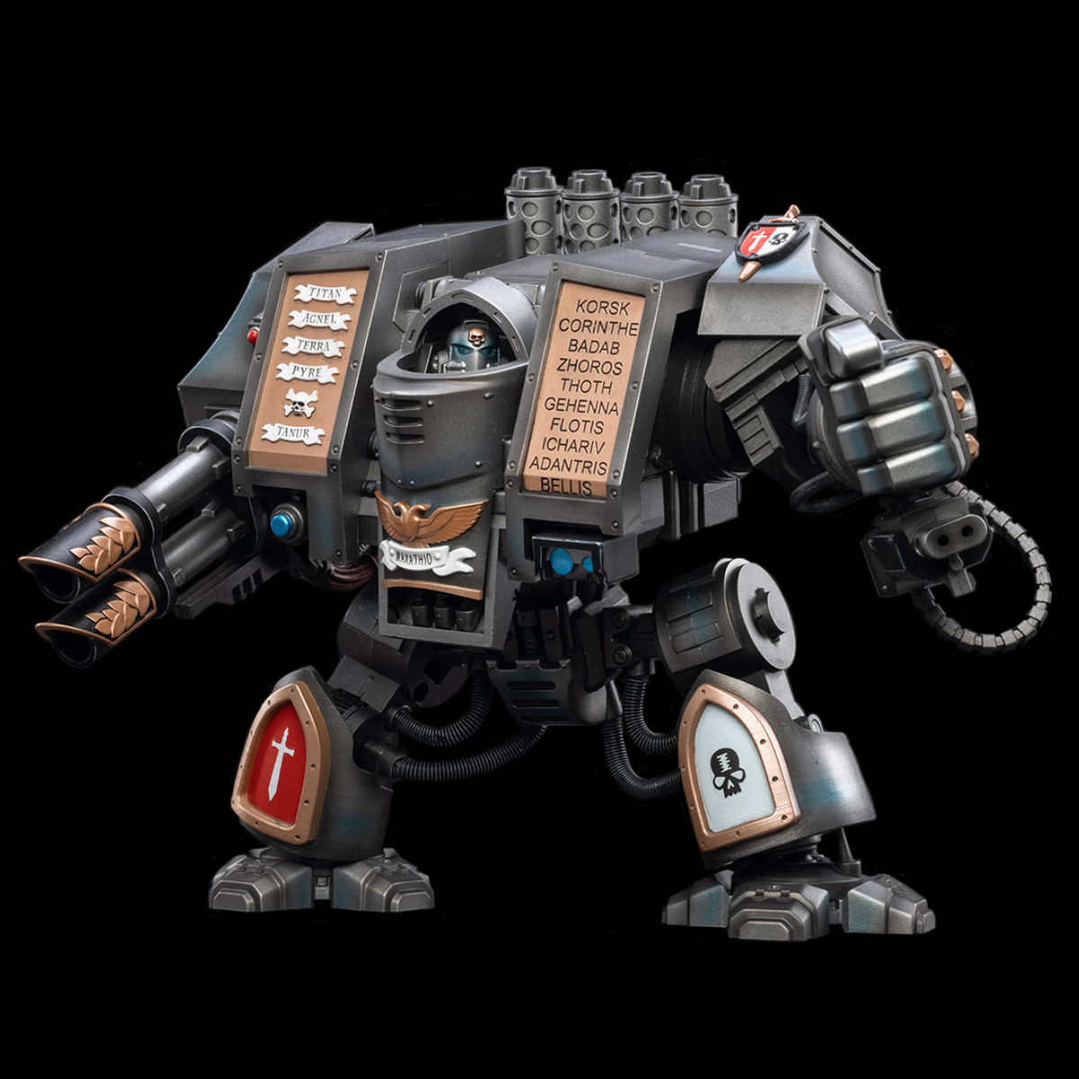 Warhammer 40k Grey Knights Venerable Dreadnought 1/18 Scale by JoyToy